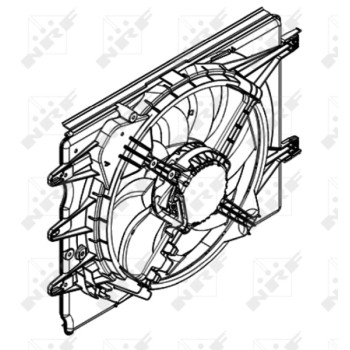 Ventilador, refrigeración del motor - NFR 47596