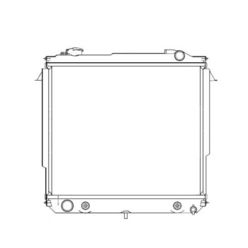 Radiador, refrigeración del motor - NFR 50300