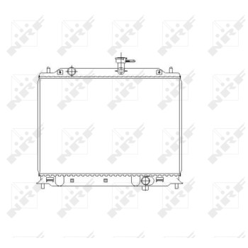 Radiador, refrigeración del motor - NFR 53492