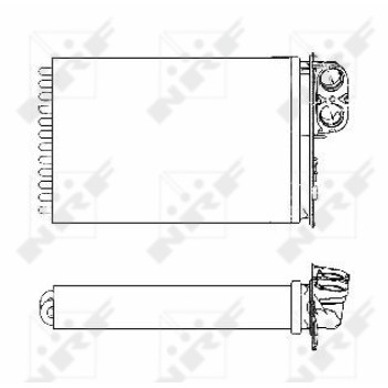 Radiador de calefacción - NFR 53553