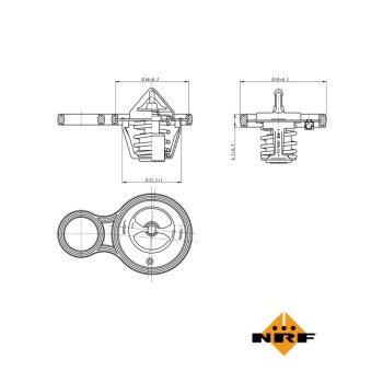 Termostato, refrigerante - NFR 725094