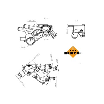 Termostato, refrigerante - NFR 725145