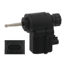 Accionador, regulación del alcance de las luces Accionador, regulación del alcance de las luces