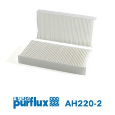 Filtro, aire habitáculo - PURFLUX-AH220-2