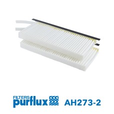 Filtro, aire habitáculo - PURFLUX-AH273-2