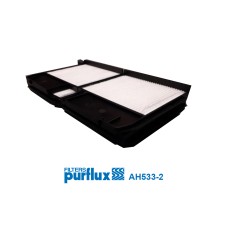 Filtro, aire habitáculo - PURFLUX-AH533-2