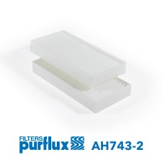 Filtro, aire habitáculo - PURFLUX-AH743-2 Filtro, aire habitáculo - PURFLUX-AH743-2