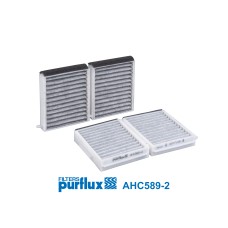 Filtro, aire habitáculo - PURFLUX-AHC589-2 Filtro, aire habitáculo - PURFLUX-AHC589-2