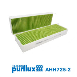 Filtro, aire habitáculo - PURFLUX-AHH725-2 Filtro, aire habitáculo - PURFLUX-AHH725-2