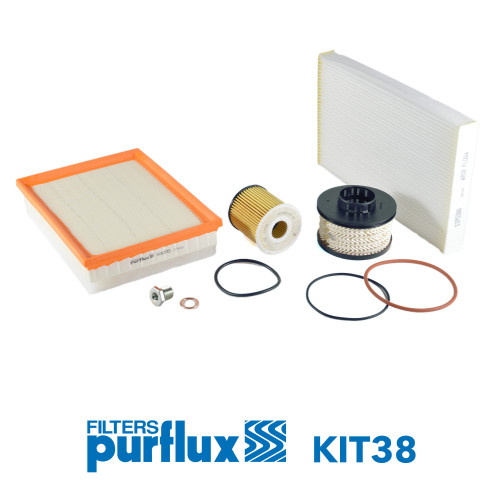 Juego de filtro - PURFLUX-KIT38