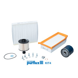 Juego de filtro - PURFLUX-KIT4