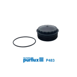 Cubierta, caja filtro de aceite - PURFLUX-P483