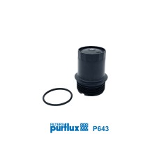 Cubierta, caja filtro de aceite - PURFLUX-P643 Cubierta, caja filtro de aceite - PURFLUX-P643