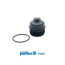 Cubierta, caja filtro de aceite - PURFLUX-P647 Cubierta, caja filtro de aceite - PURFLUX-P647