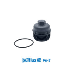 Cubierta, caja filtro de aceite - PURFLUX-P647