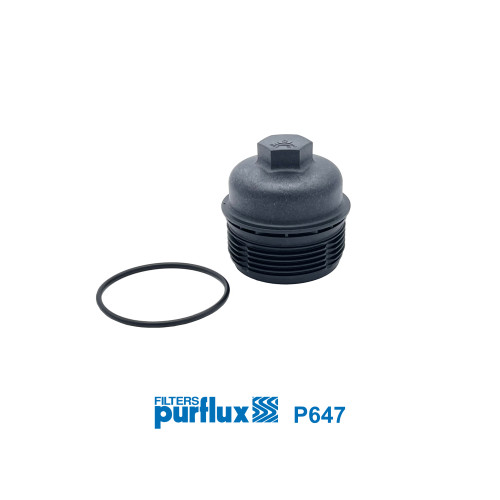 Cubierta, caja filtro de aceite - PURFLUX-P647