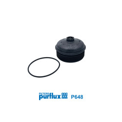 Cubierta, caja filtro de aceite - PURFLUX-P648 Cubierta, caja filtro de aceite - PURFLUX-P648