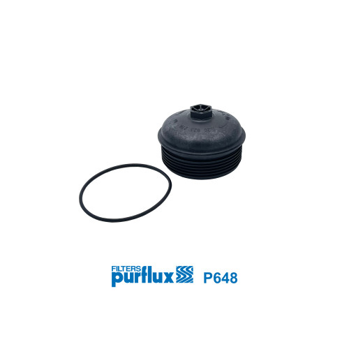 Cubierta, caja filtro de aceite - PURFLUX-P648