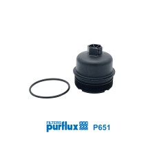 Cubierta, caja filtro de aceite - PURFLUX-P651 Cubierta, caja filtro de aceite - PURFLUX-P651