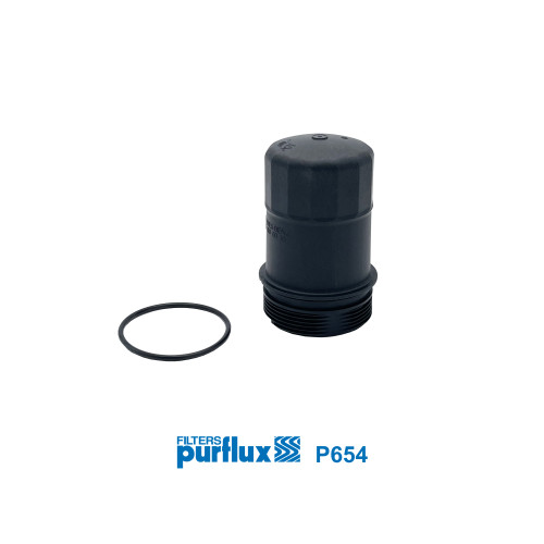 Cubierta, caja filtro de aceite - PURFLUX-P654 Cubierta, caja filtro de aceite - PURFLUX-P654
