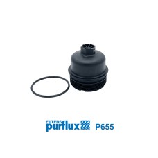 Cubierta, caja filtro de aceite - PURFLUX-P655