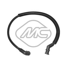 Tubo flexible de aspiración, filtro de aire