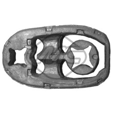 Soporte, sistema de escape