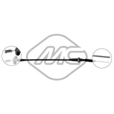 Cable de accionamiento, accionamiento del embrague