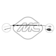 Cable de accionamiento, accionamiento del embrague