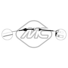 Cable de accionamiento, accionamiento del embrague
