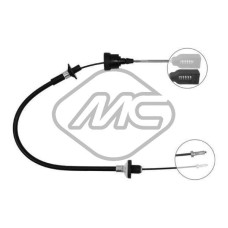 Cable de accionamiento, accionamiento del embrague
