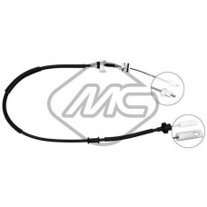 Cable de accionamiento, accionamiento del embrague