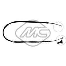 Cable de accionamiento, freno de estacionamiento