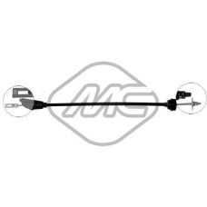 Cable de accionamiento, accionamiento del embrague