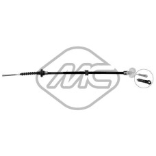 Cable de accionamiento, accionamiento del embrague