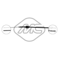 Cable de accionamiento, accionamiento del embrague