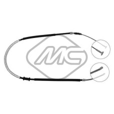 Cable de accionamiento, freno de estacionamiento