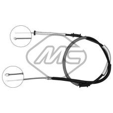 Cable de accionamiento, freno de estacionamiento