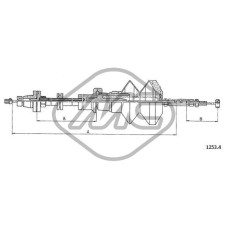 Cable del acelerador