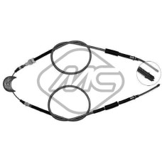 Cable de accionamiento, freno de estacionamiento