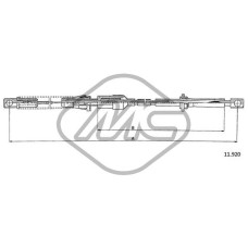 Cable del acelerador
