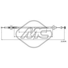 Cable del acelerador