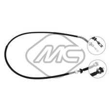 Cable de accionamiento, accionamiento del embrague