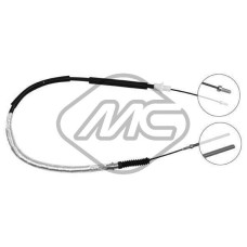 Cable de accionamiento, accionamiento del embrague