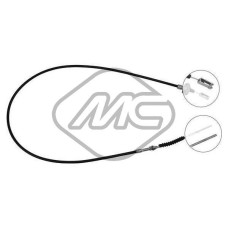 Cable de accionamiento, accionamiento del embrague