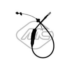 Cable de accionamiento, accionamiento del embrague