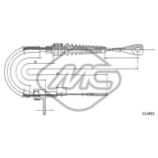 Cable del acelerador