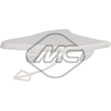 Cobertura de parachoques, enganche de remolque