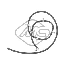 Tubo flexible, combustible de fuga