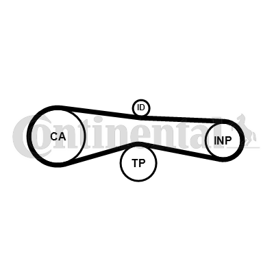 Correa dentada - CONTITECH-CT1131 Correa dentada - CONTITECH-CT1131